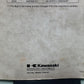 GENUINE KAWASAKI 99924-1349-01 UTILITY VEH SERVICE MANUAL MULE 610 4X4/MULE 600