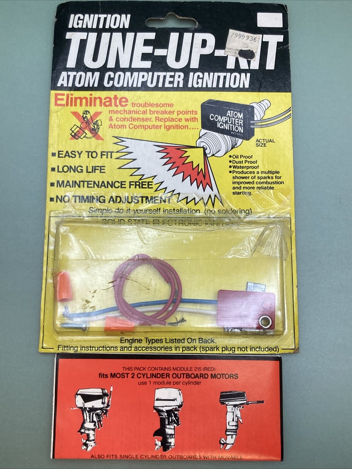 NEW GENUINE ATOM COMPUTER IGNITION MODULE AM215 RED