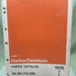 AMF HARLEY DAVIDSON 99440-78 SS/SX-175/250 PARTS CATALOG 1974-1978