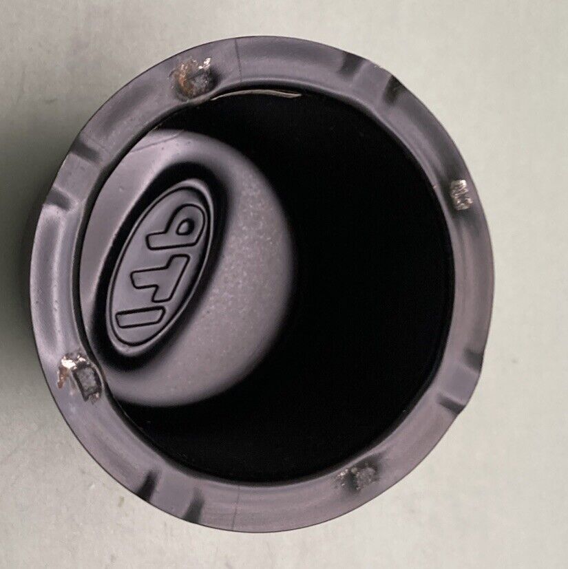 NEW ITP ITP-SM130B DELTA STEEL WHEEL CENTER CAP BLACK 4/4-12" 4/110