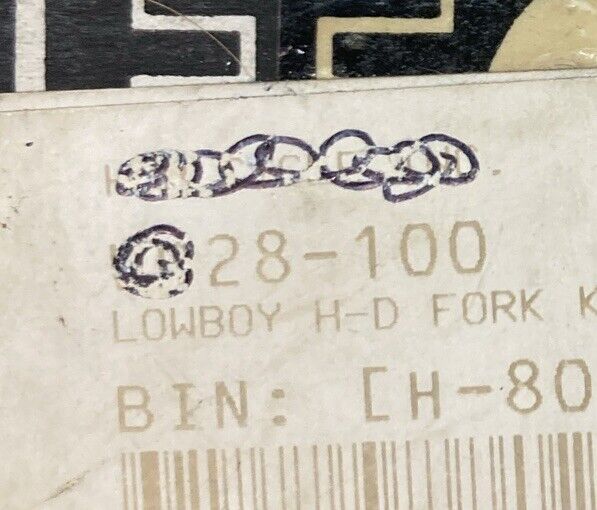 NEW GENUINE WHITE BROS 28-100 LOW BOY FORK LOWER KIT 41MM