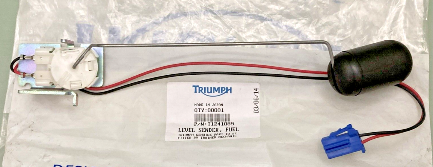NEW GENUINE TRIUMPH  T1241089 Level Sender, Fuel