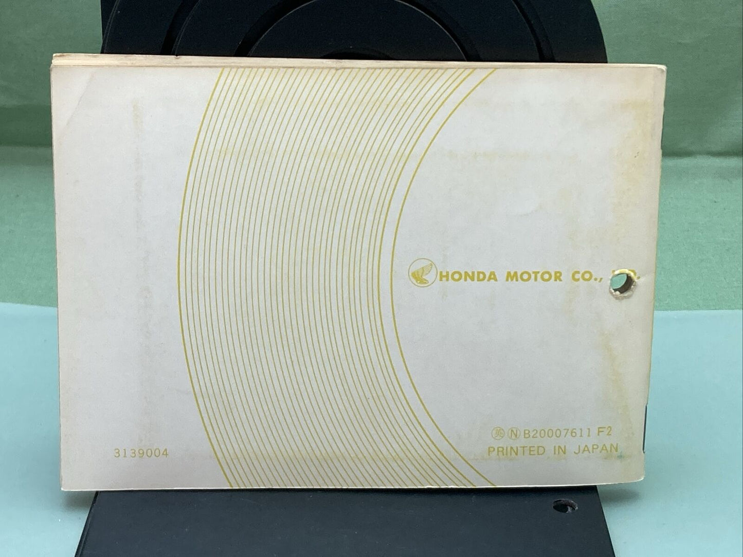 GENUINE HONDA 3139004 CB550F OWNER'S MANUAL '77