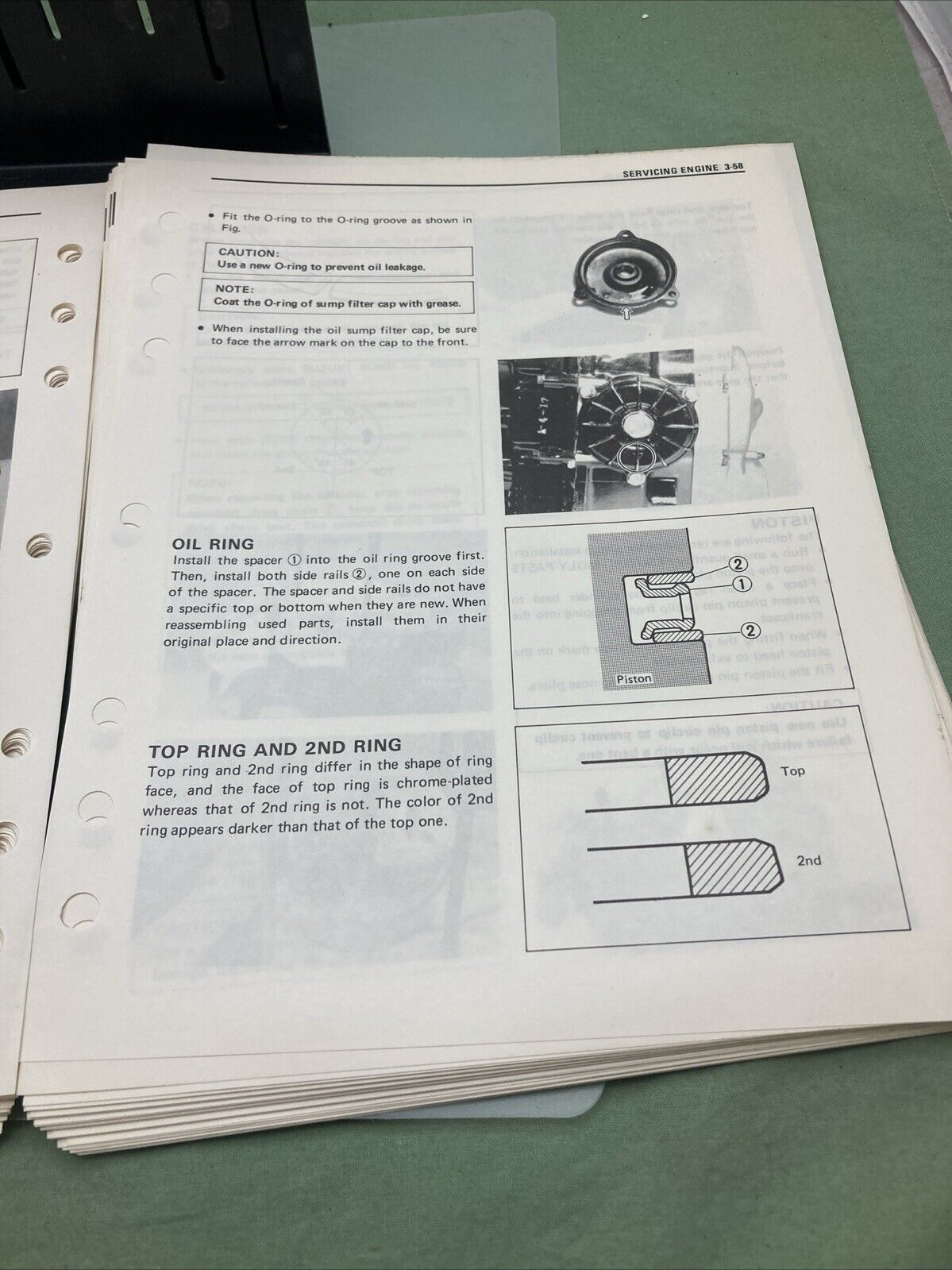 GENUINE SUZUKI 99500-46000-03E SP600 SERVICE MANUAL 1984