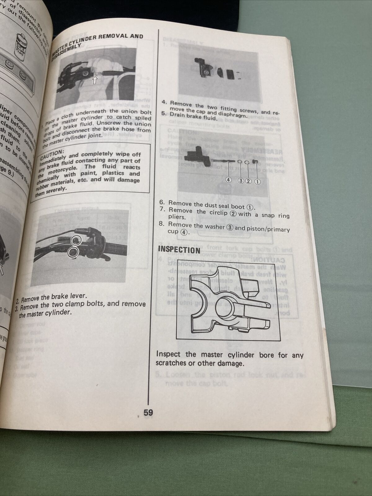 GENUINE SUZUKI 99011-01B21-03A RM125 OWNER'S MANUAL '86