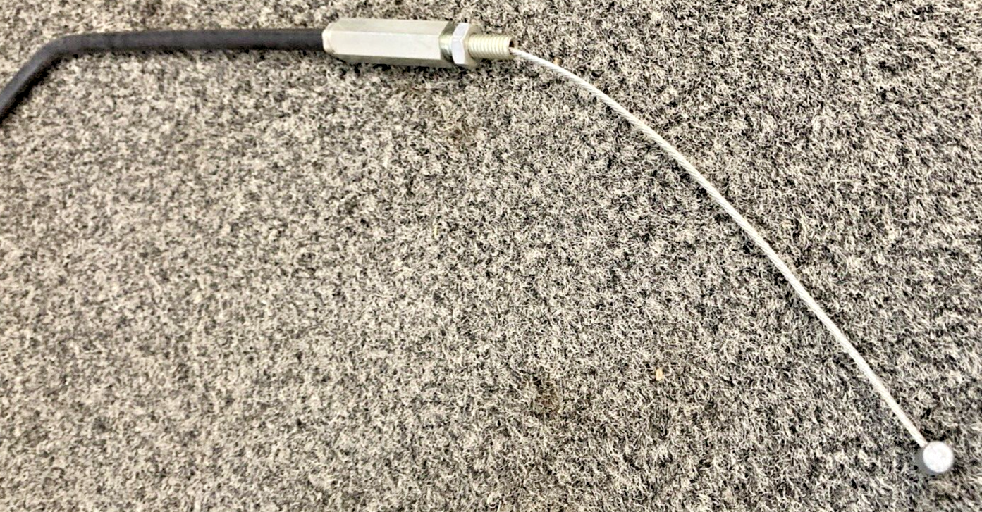 NEW MOTION PRO 02-012  PUSH THROTTLE CABLE, BLACK VINYL, HONDA 17920-371-660