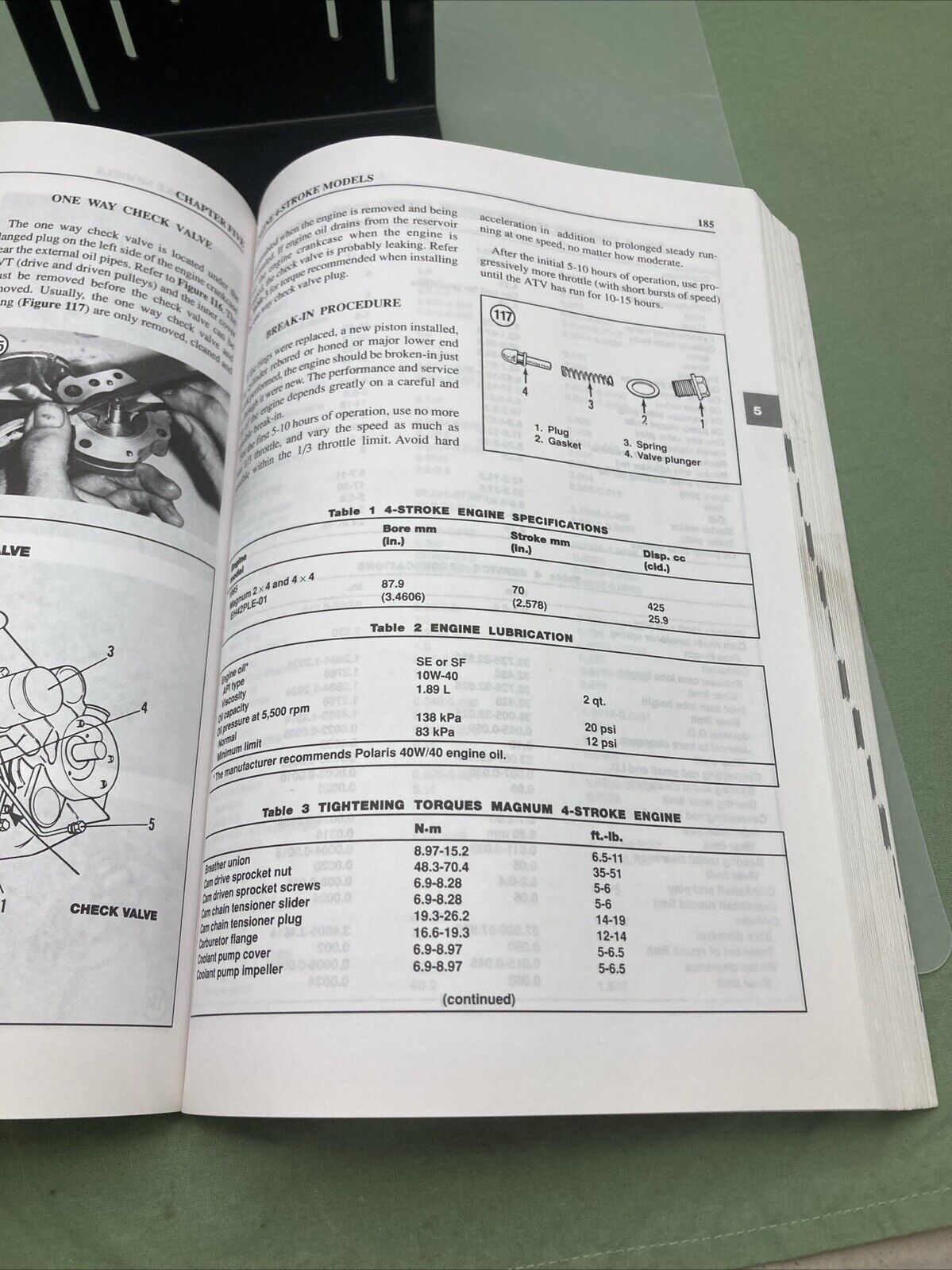 CLYMER M496 ATVS 1985-1995 SERVICE MANUAL POLARIS