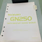 GENUINE SUZUKI 99501-32030-03E GN250 SUPPLEMENTARY SERVICE MANUAL 1983