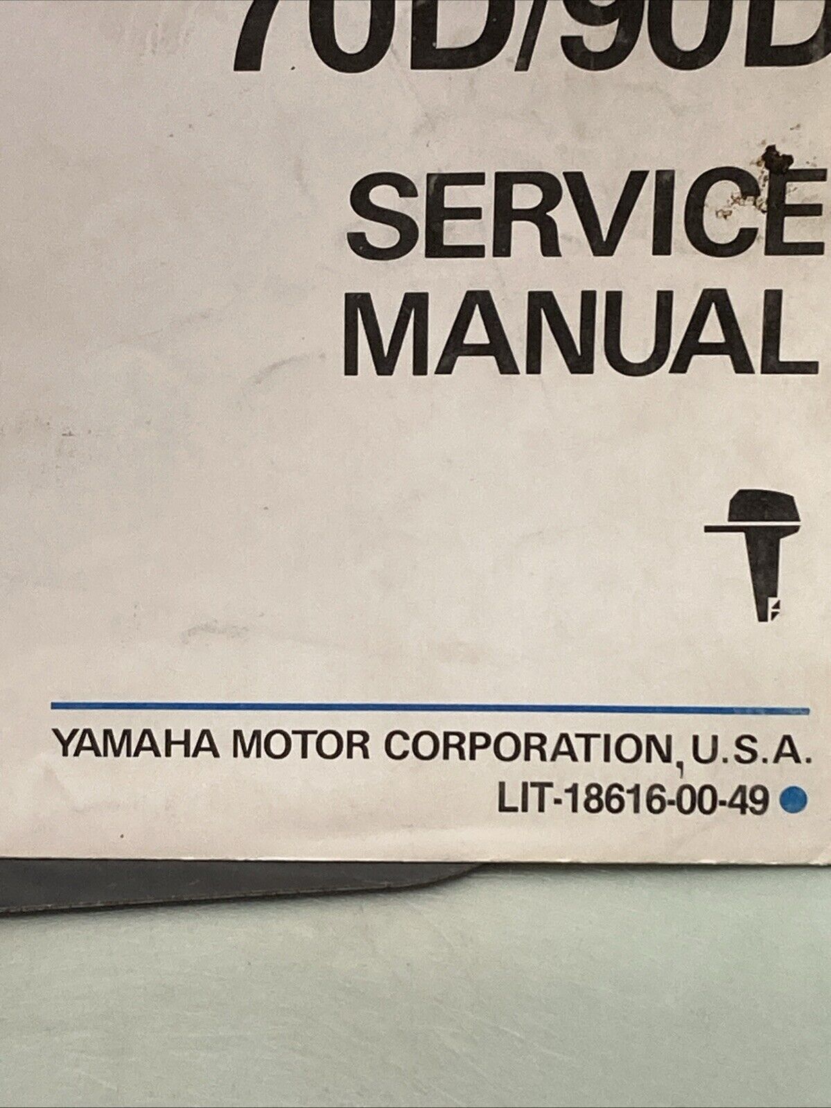 GENUINE YAMAHA LIT-18616-00-49 70D/90D SERVICE MANUAL 1989