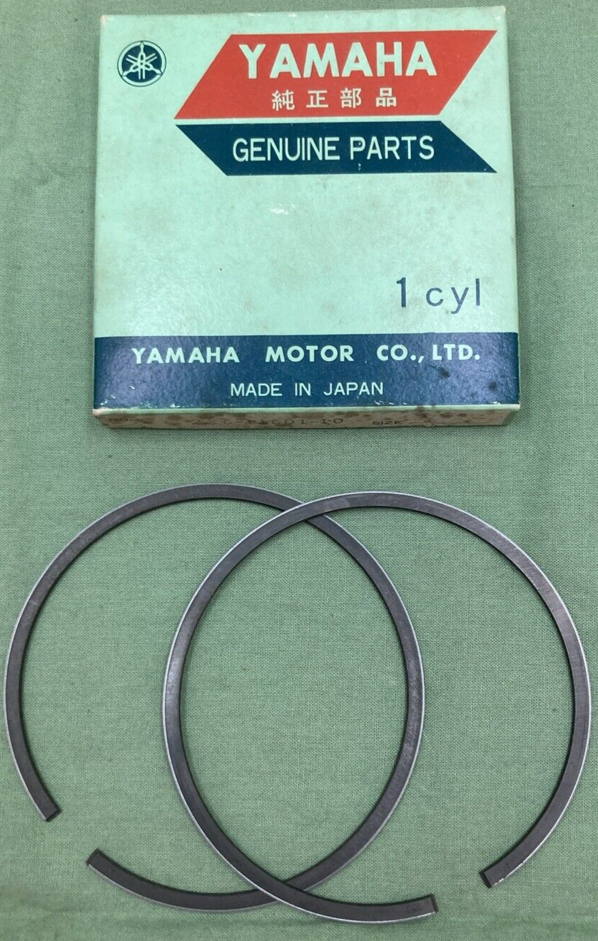 NEW GENUINE YAMAHA 2X5-11601-10 PISTON RING SET