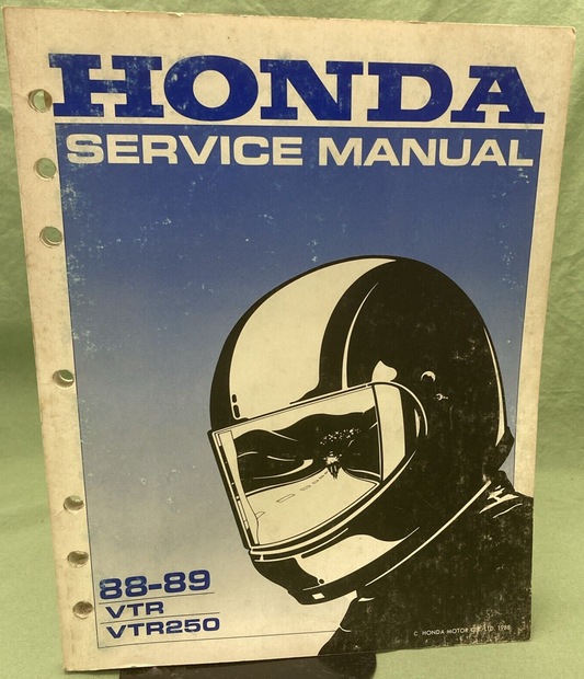 HONDA 61KV001 HONDA VTR VTR 250 SERVICE MANUAL 88-89