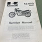 GENUINE KAWASAKI 99924-1032-01 KZ1100 SHAFT SERVICE MANUAL 1981