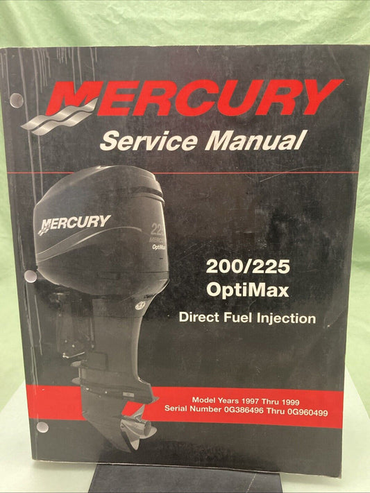 GENUINE MERCURY 90-855348R02 200/225 OPTIMAX SERVICE MANUAL 2002