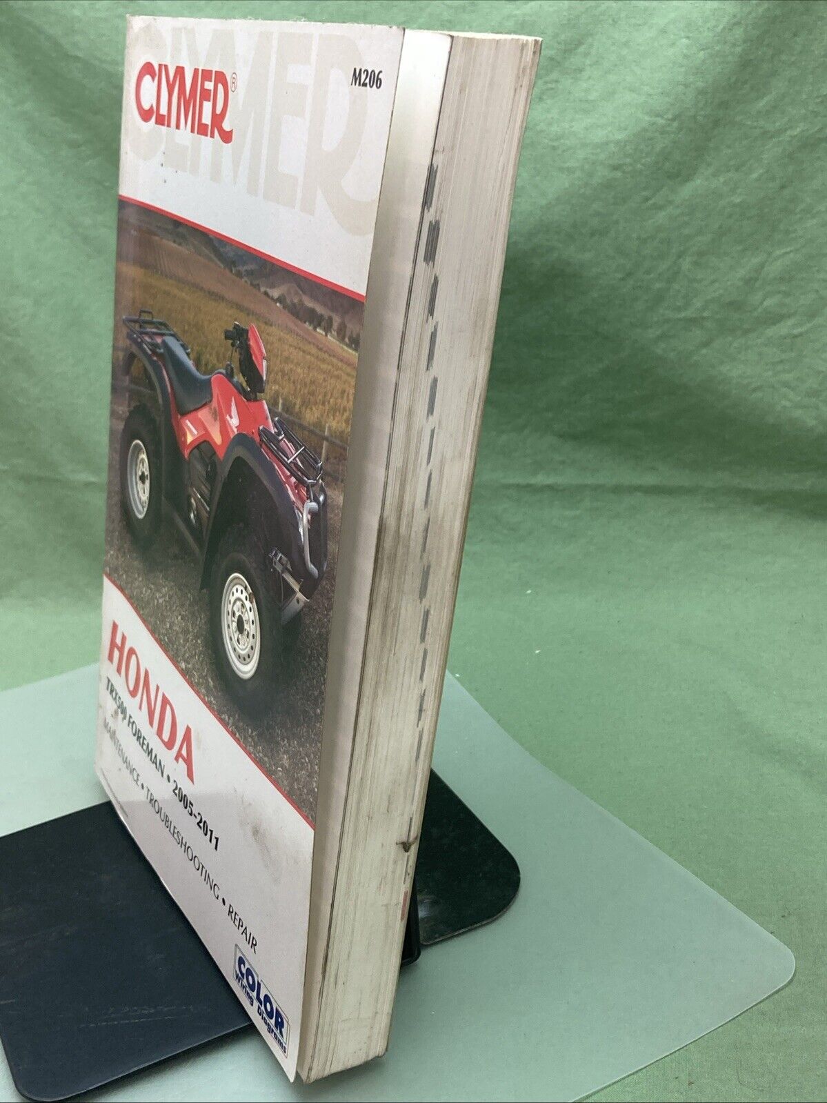 GENUINE CLYMER M206 HONDA TRX500 FOREMAN 2005-2011 REPAIR MANUAL