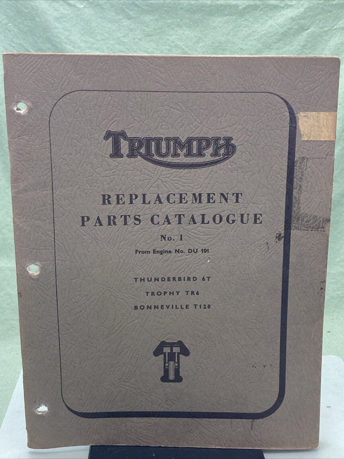 TRIUMPH REPLACEMENT PARTS CATALOGUE NO. 1