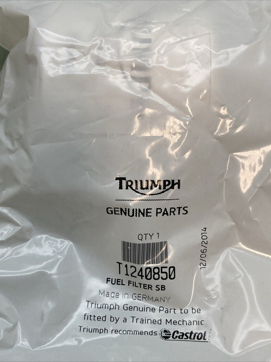 NEW GENUINE TRIUMPH T1240850 Fuel Filter
