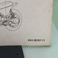 GENUINE YAMAHA LIT-11666-03-71 PW50K ASSEMBLY MANUAL 4X4-28107-11