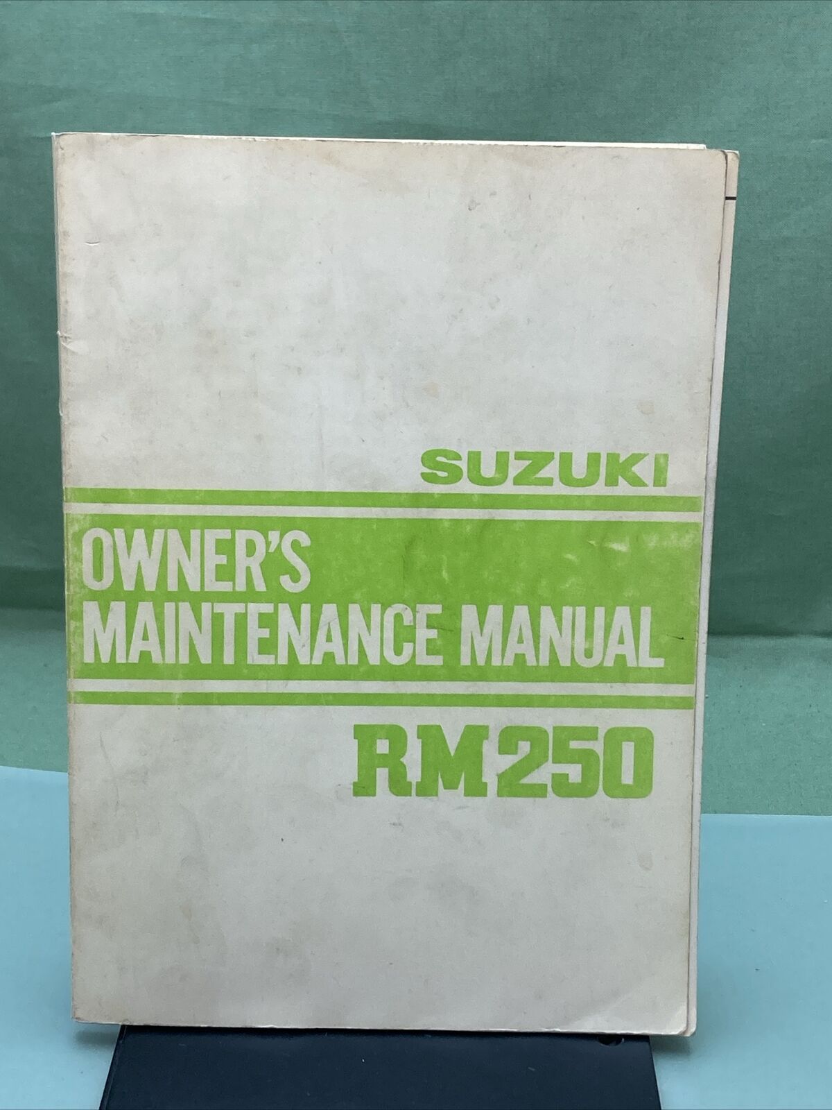 GENUINE SUZUKI 99011-14320-03A RM250 OWNER'S MANUAL '81