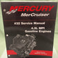 GENUINE MERCURY 90-864261 4.3L MPI GASOLINE ENGINES #32 SERVICE MANUAL 2001