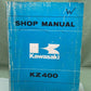 GENUINE KAWASAKI 99997-710-06 SHOP MANUAL KZ400