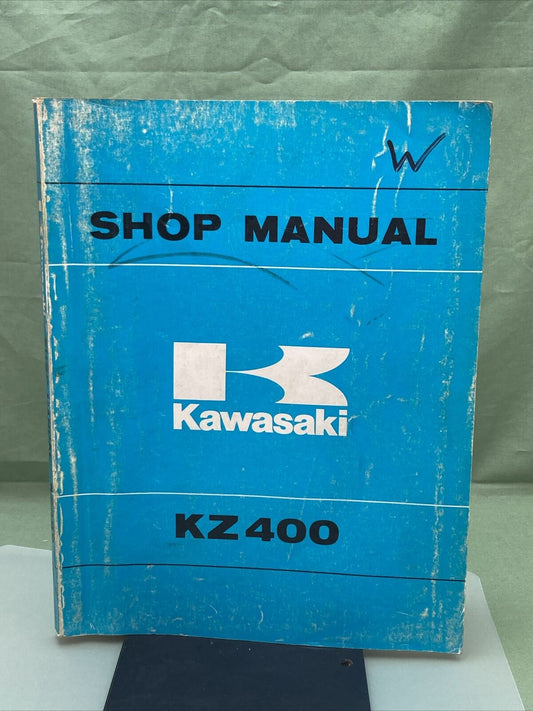 GENUINE KAWASAKI 99997-710-06 SHOP MANUAL KZ400