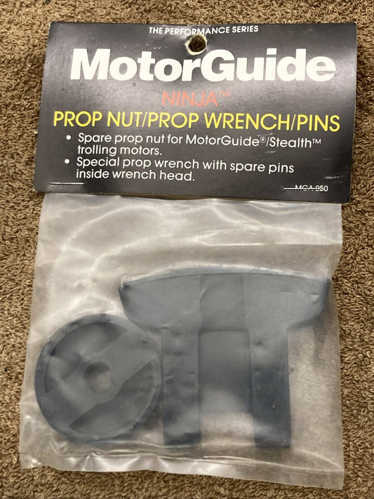 NEW GENUINE MOTORGUIDE MGA 050 NINJA PROP NUT/PROP WRENCH/PINS MGA 050