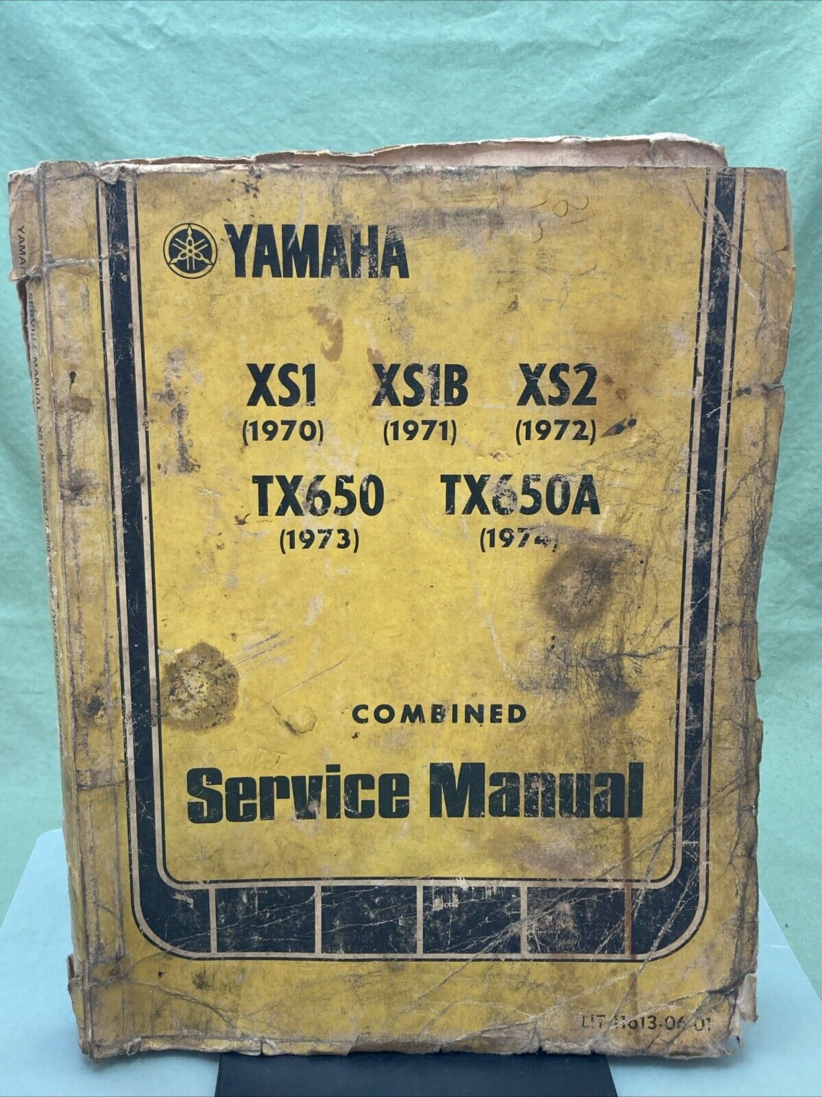 GENUINE YAMAHA LIT-11613-06-01 COMBINED SERVICE MANUAL