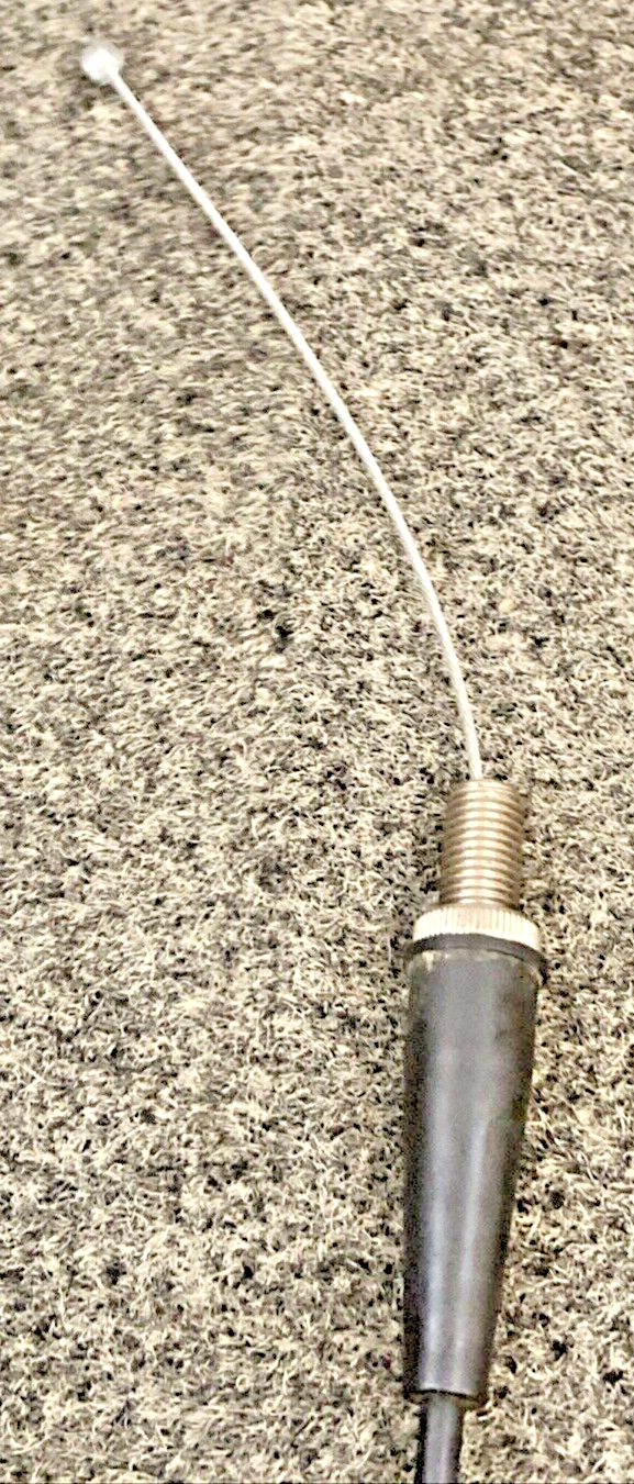 NEW MOTION PRO 02-247 BLACK VINYL THROTTLE CABLE, HONDA 93 CR500R, 17910-ML3-600