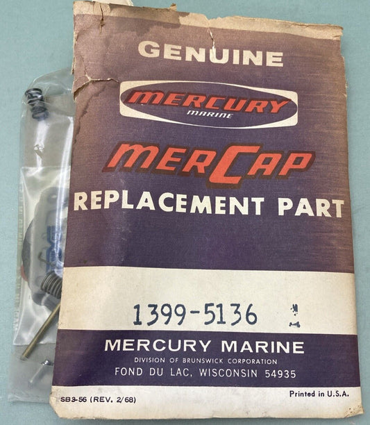 NEW GENUINE MERCURY QUICKSILVER 1399-5136 CARBURETOR REPAIR KIT OUTBOARD 9.8HP