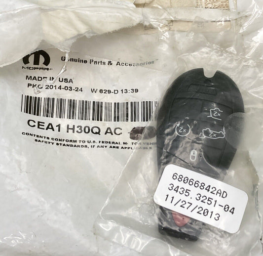 NEW GENUINE MOPAR CEA1H30QAC INTEGRATED Key Fob