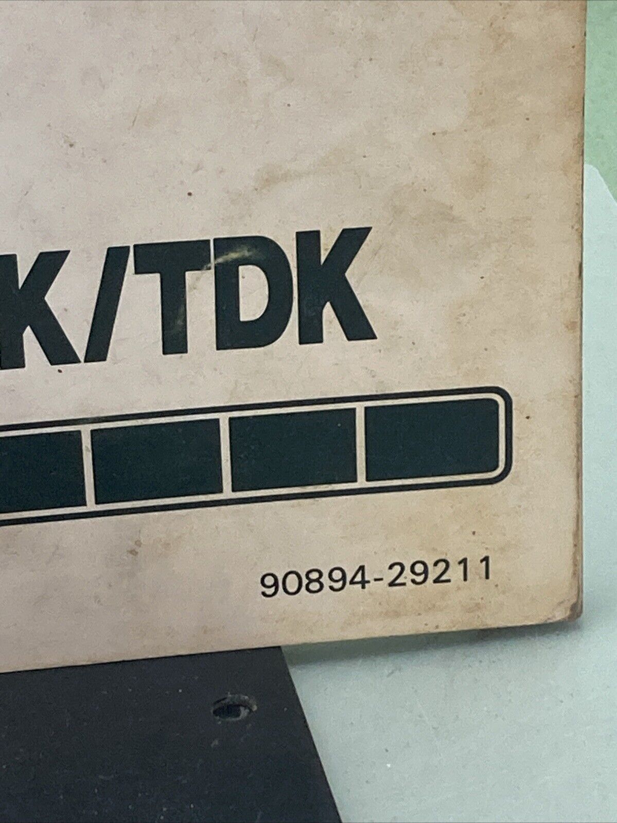 YAMAHA 90894-29211 XVZ12TK/TDK SERVICE GUIDE