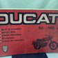 DUCATI SPARE PARTS WORKSHOP MANUAL