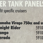 NEW IRON HORSE LEATHER CO MS820-1002 DOW TANK PANEL A DURANGO