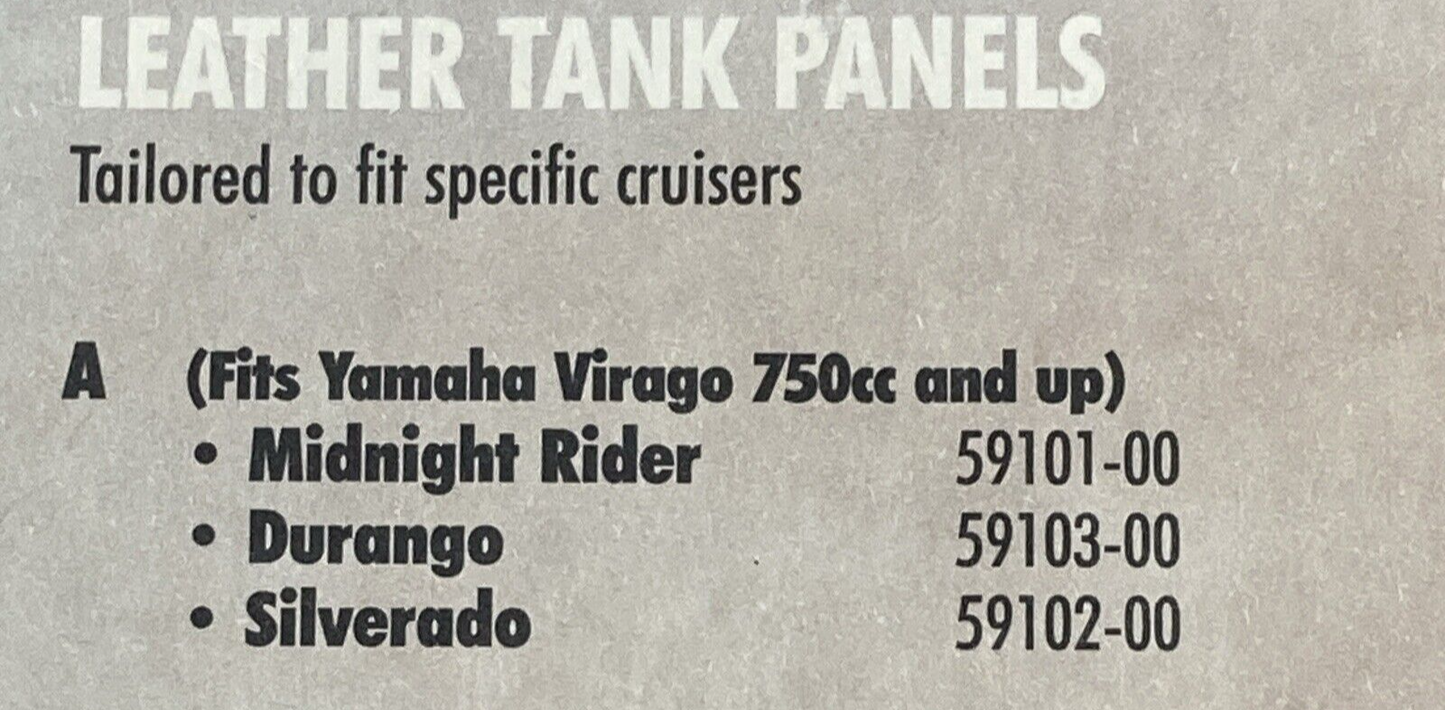 NEW IRON HORSE LEATHER CO MS820-1002 DOW TANK PANEL A DURANGO