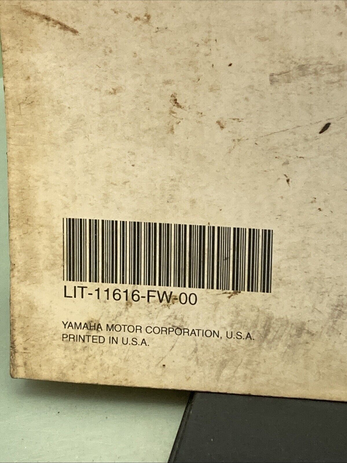 GENUINE YAMAHA LIT-11616-FW-00 YFM600 GRIZZLY SERVICE MANUAL 1998