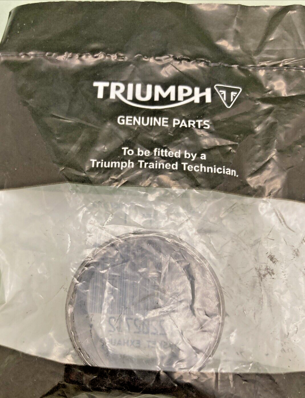 NEW GENUINE TRIUMPH T2202712 Gasket, Exhaust  Scrambler 1200 Bond Edition