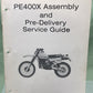 GENUINE SUZUKI MS-1521E-03 PE400X ASSEMBLY AND PRE-DELIVERY SERVICE GUIDE