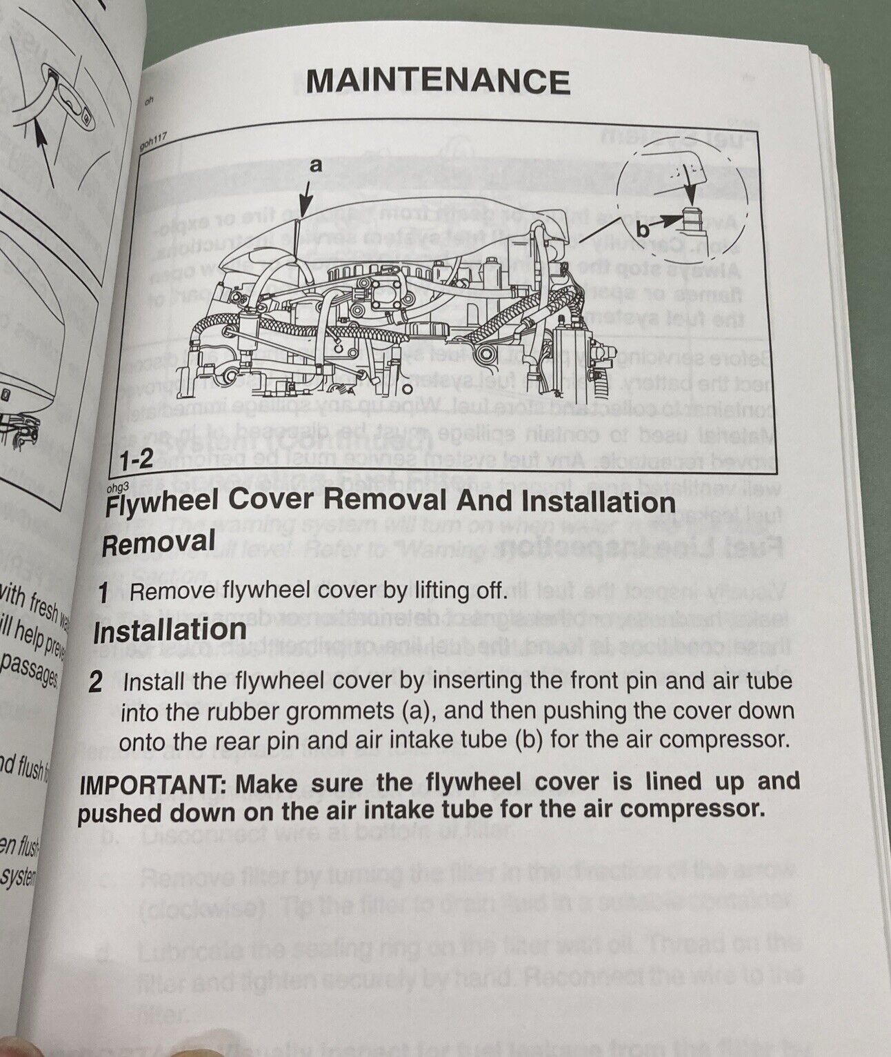 GENUINE MERCURY 90-10201990 OPERATION MAINTENANCE & WARRANTY MANUAL 1998