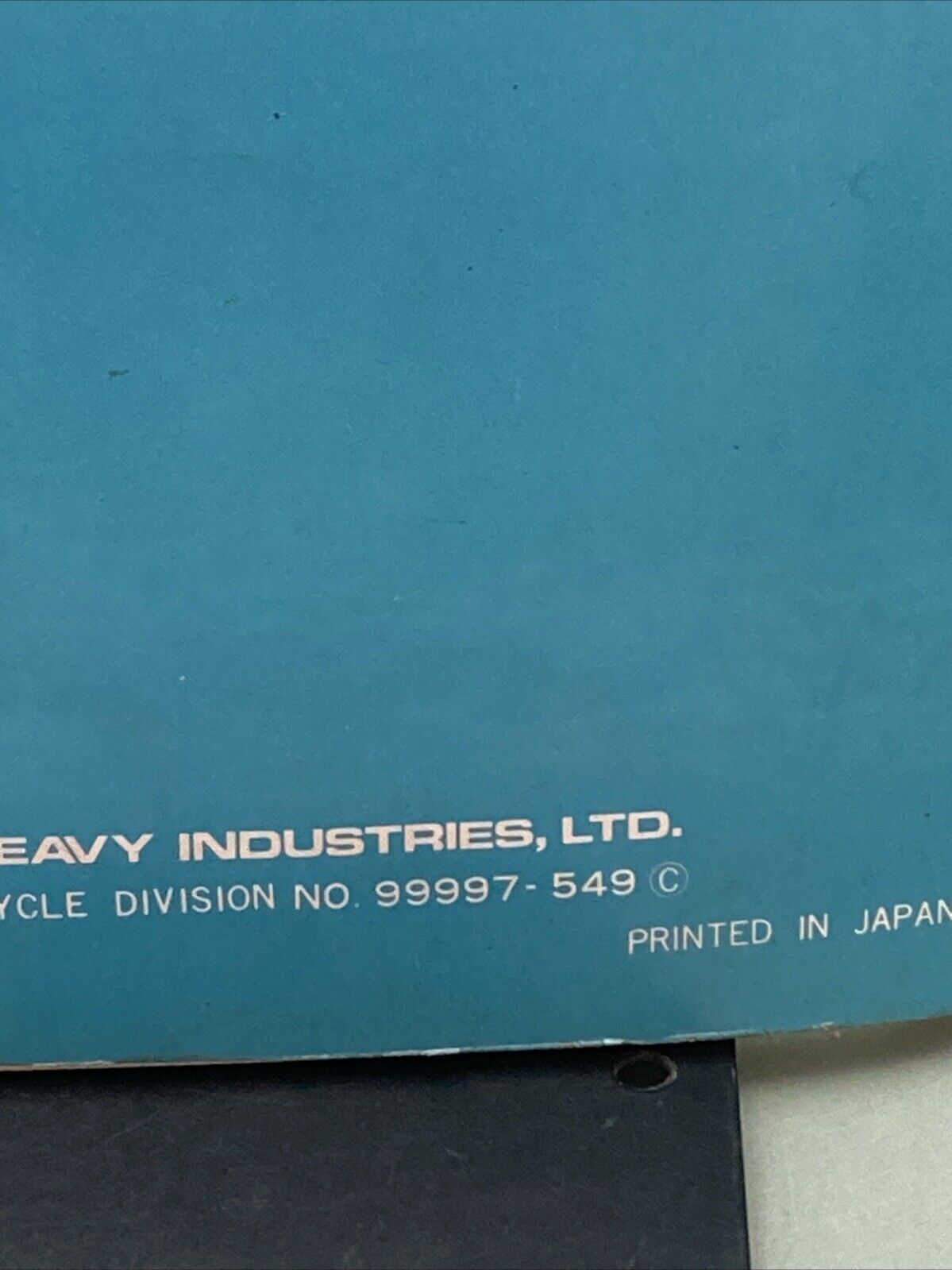 GENUINE KAWASAKI 99997-549 PARTS CATALOG MODEL 250: F11