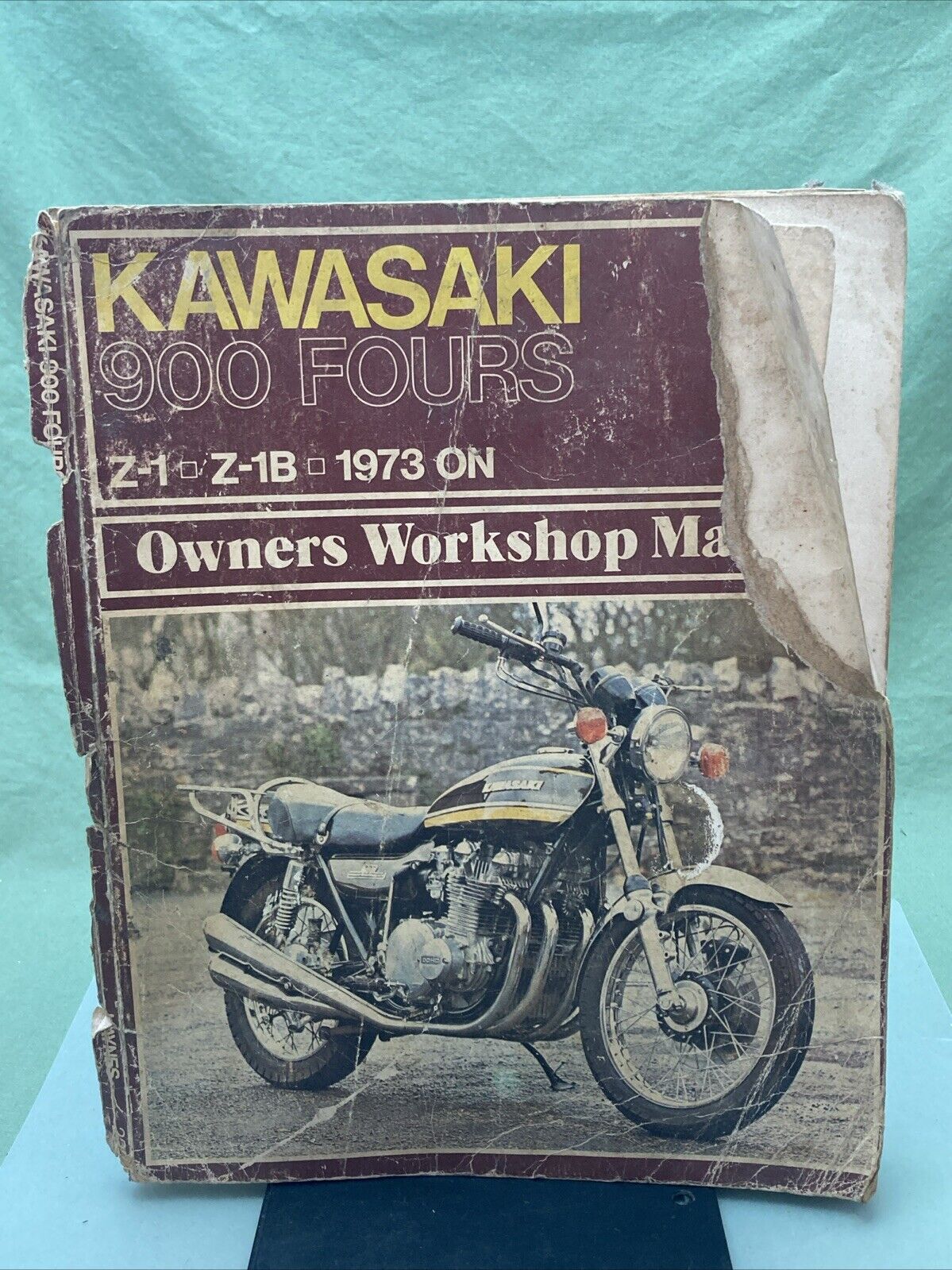 GENUINE HAYNES 222 KAWASAKI 900 FOURS OWNER'S WORKSHOP MANUAL Z-1 Z-1B 1973-ON