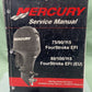 GENUINE MERCURY 90-899185 75/90/115 FOURSTROKE EFI SERVICE MANUAL 2006