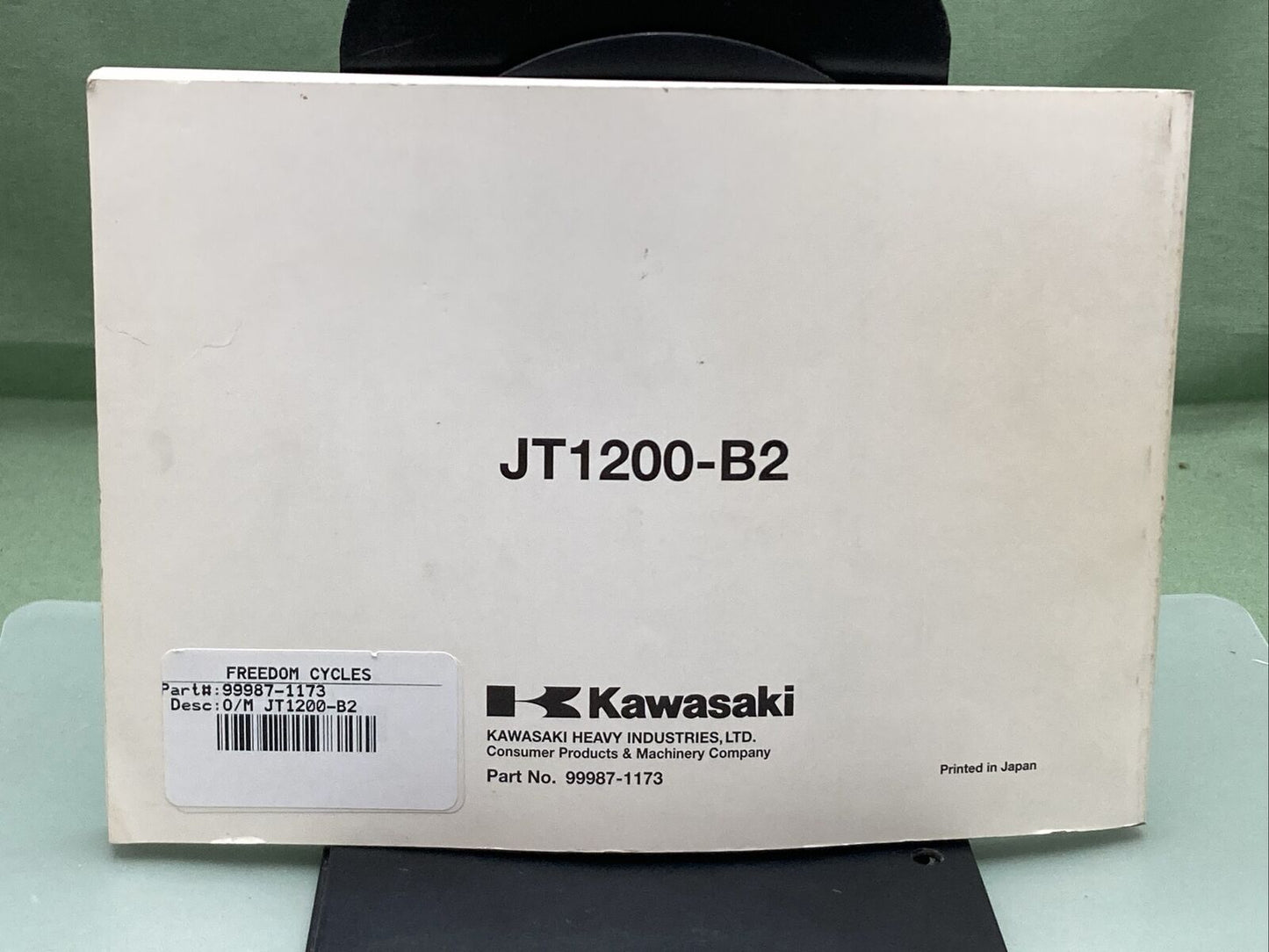 GENUINE KAWASAKI 99987-1173 JET SKI STX-12F WATERCRAFT OWNER'S MANUAL