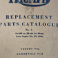 TRIUMPH REPLACEMENT PARTS CATALOGUE NO. 6