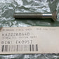 QTY 2 NEW REPLACES KAWASAKI 222B0640 SCREW OVL CNTSNK 6X40