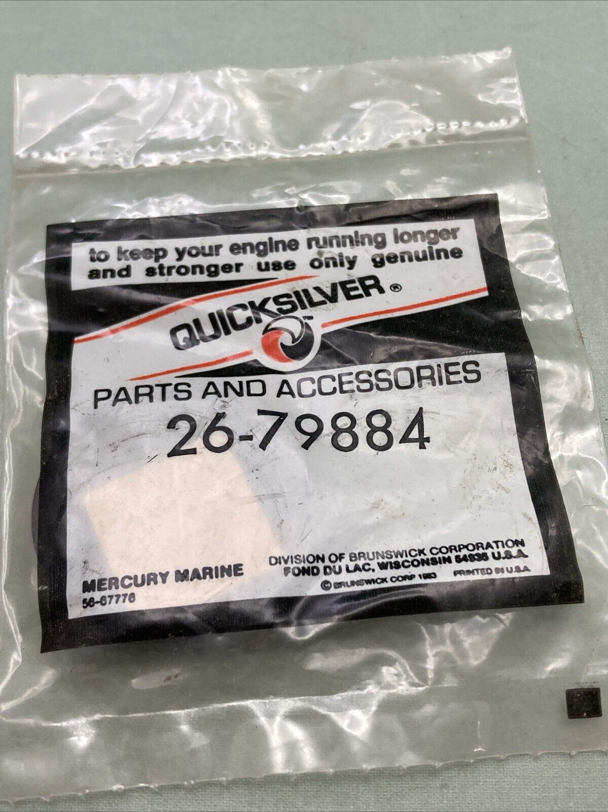 NEW GENUINE MERCURY QUICKSILVER 26-79884 OIL SEAL