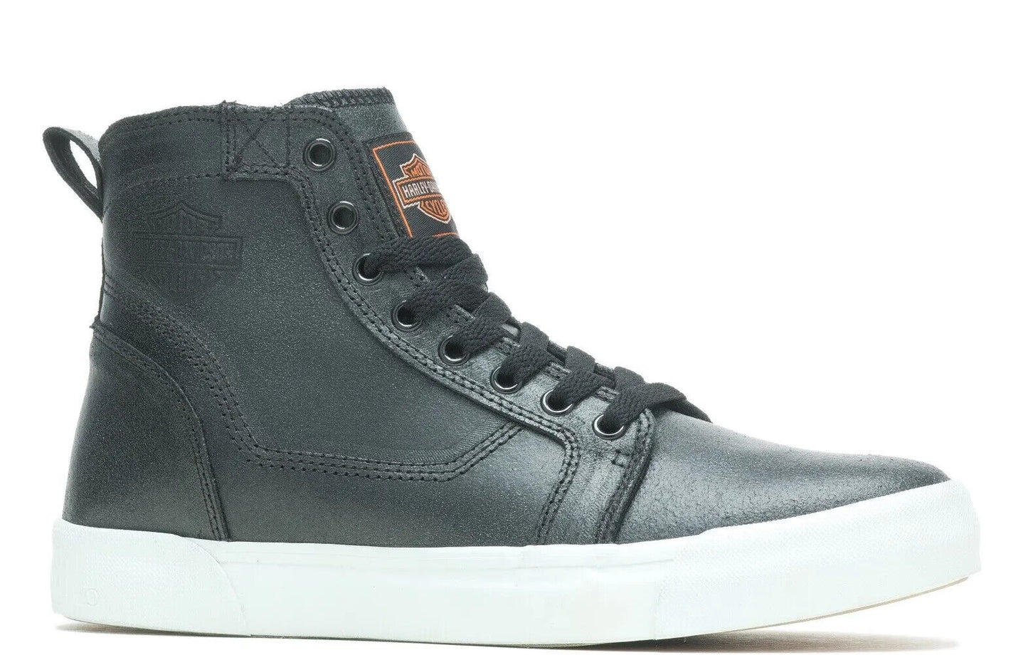 NEW GENUINE HARLEY DAVIDSON D71008 WOMEN'S SIZE 6 Delmont DE Black Sneakers