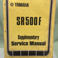 YAMAHA LIT-11616-01-21 SR500F SUPPLEMENTARY SERVICE MANUAL 2J2-28197-11