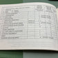 GENUINE HONDA 31968610 ATC125M OWNER'S MANUAL '85