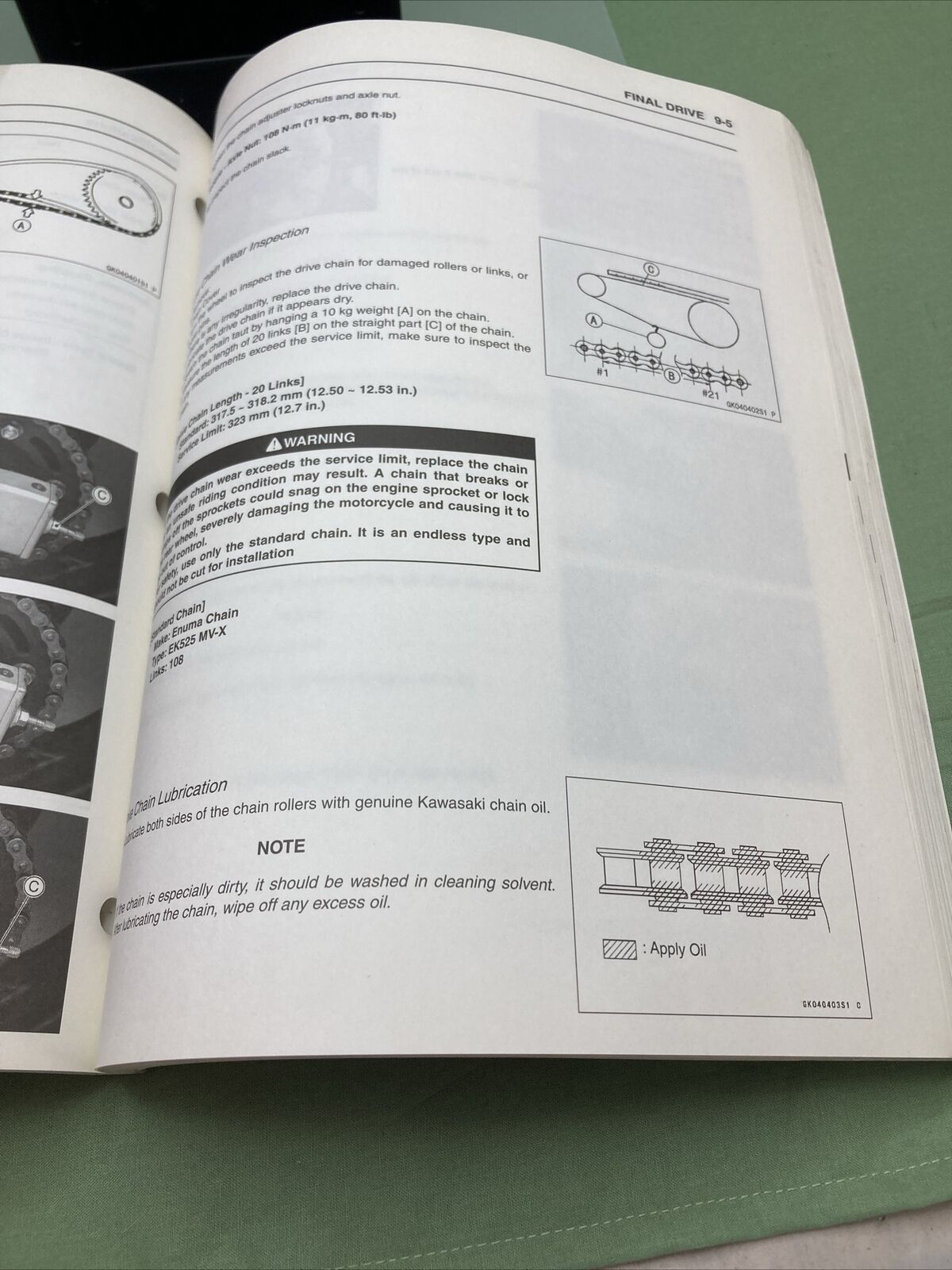 GENUINE KAWASAKI 99924-1248-01 ZR-7 SERVICE MANUAL