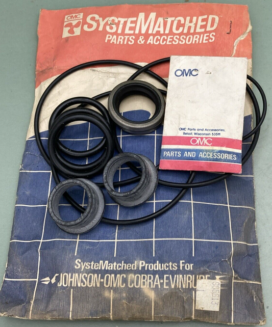 NEW GENUINE OMC 985613 GEARCASE SEAL KIT INCOMPLETE